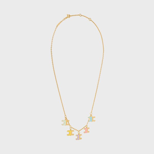 18K CE Teen Charms Necklace - 图片 3