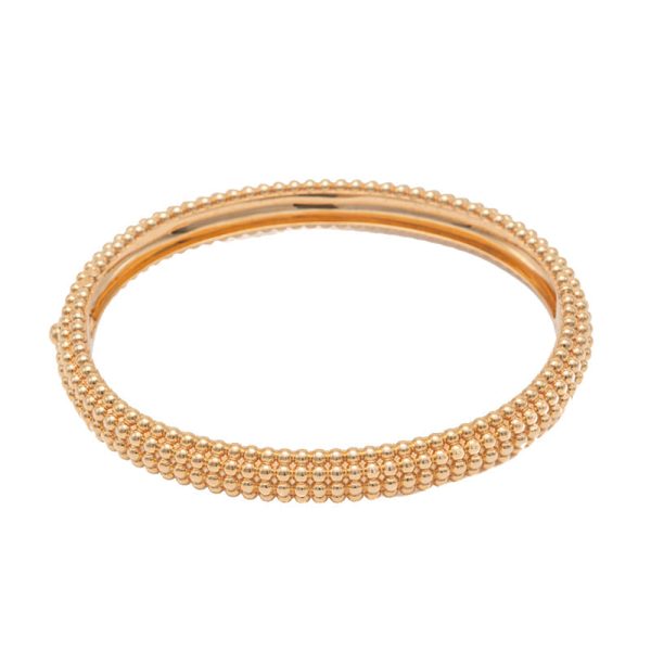 18K Perlee Pearls Five Rows Bracelet