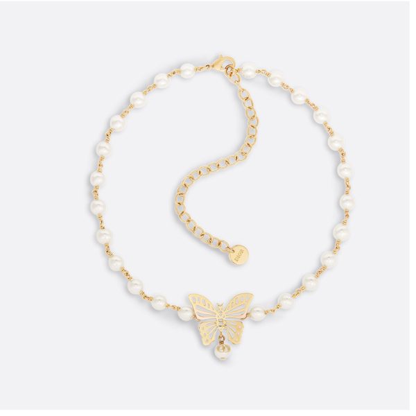18K CD Métamorphose Choker Necklace