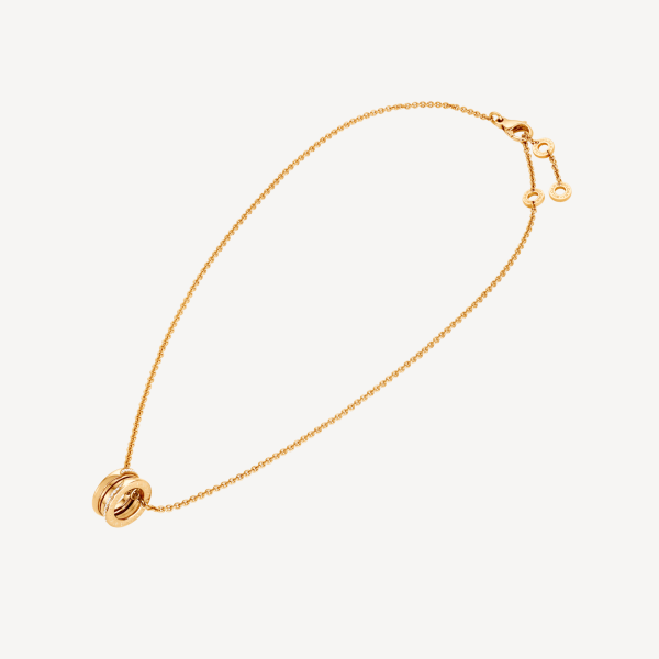 18K B.ZERO1  Demi-Pave Diamonds Necklace - Image 2