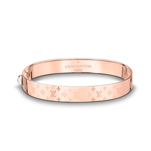 18K Louis Nanogram Cuff Bracelet