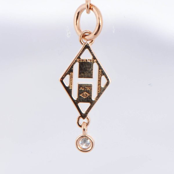 18K Gambade Pendant H Necklace - 图片 11