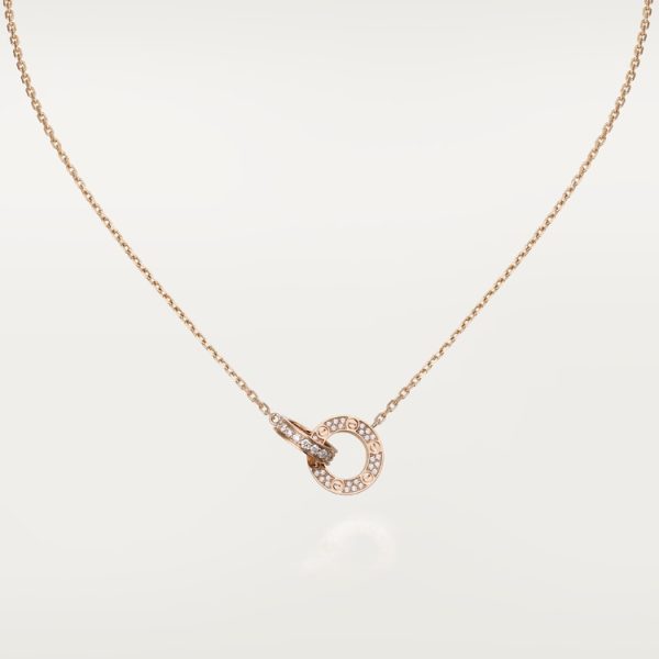 18K Love Diamonds Necklace - 图片 3