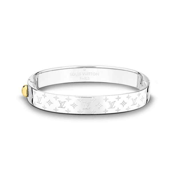18K Louis Nanogram Cuff Bracelet
