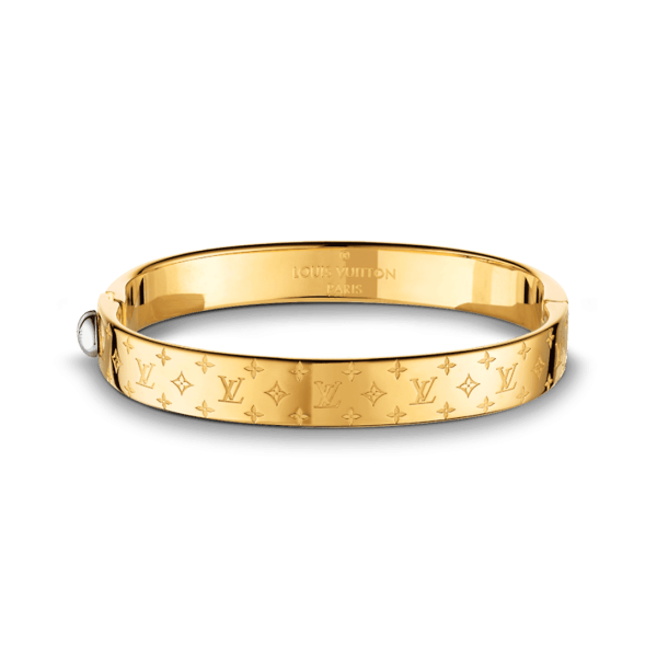 18K Louis Nanogram Cuff Bracelet