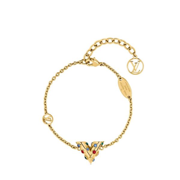 18K Louis Essential V Planète Bracelet