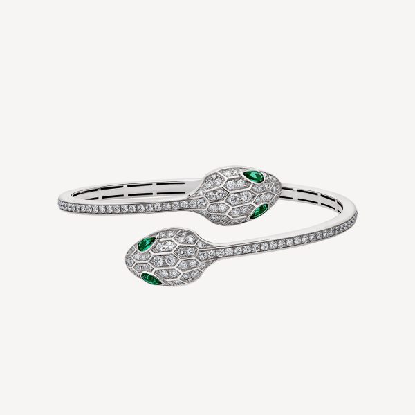 18K BV Serpenti Pave Diamond Bracelet - Image 2