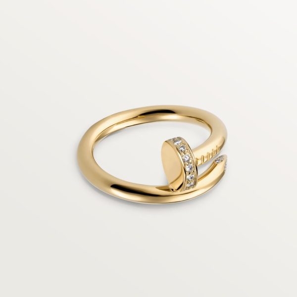 18K Juste Un Clou Diamonds Ring - 图片 2
