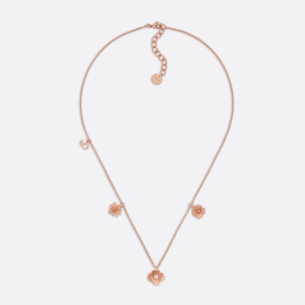 18K CD D-Millefiori Necklace