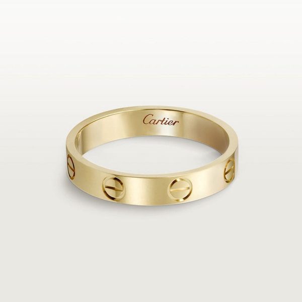 18K Love Wedding 4mm Ring