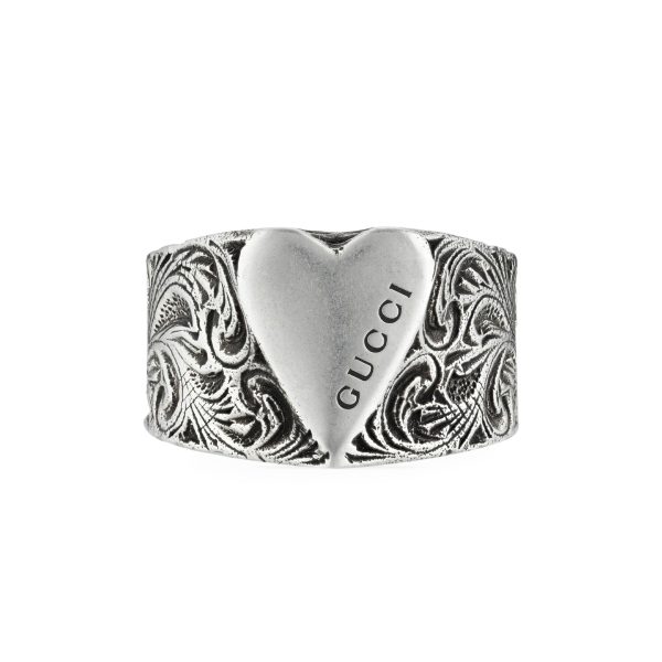 Double G Heart Ring - 图片 2