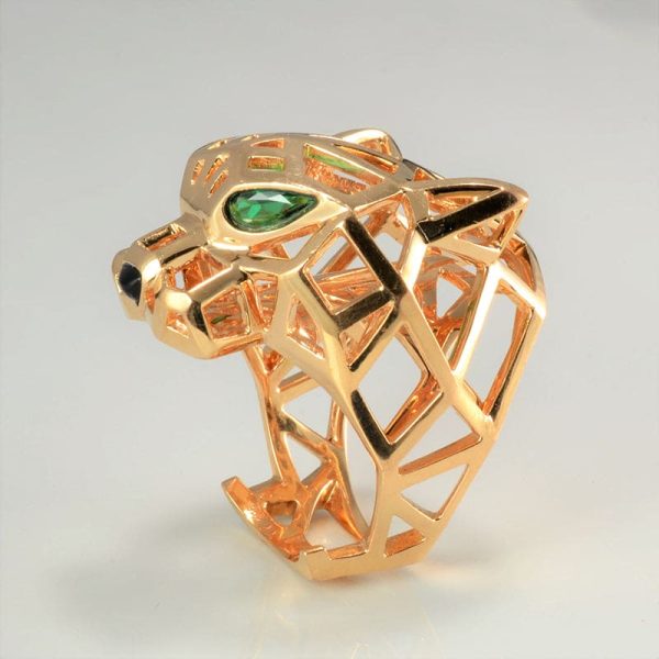 18K Panthère De Ring - 图片 2