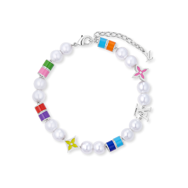 18K Louis MNG Pearls Party Bracelet
