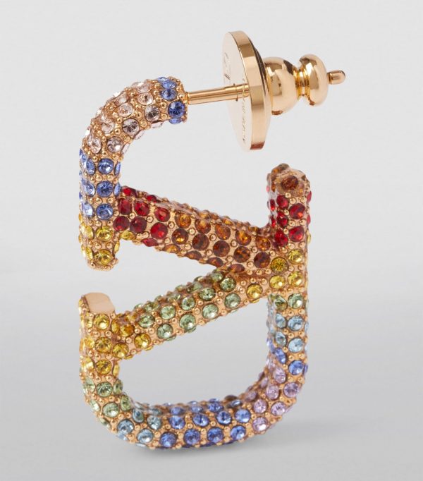 18K Garavani Vlogo Signature Earrings - 图片 3