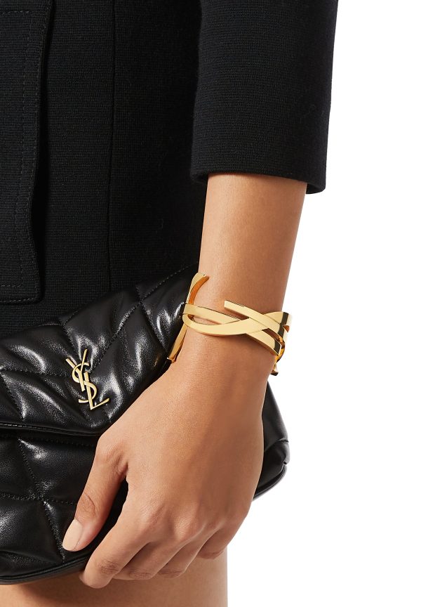 18K Saint Monogram Cuff Bracelet - 图片 3