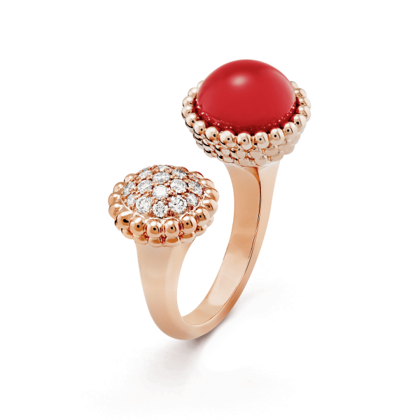 18K Perlée Couleurs Between The Finger Ring