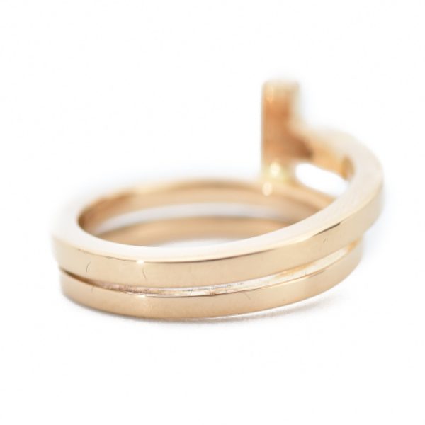 18K T Diamond Square Ring - 图片 10