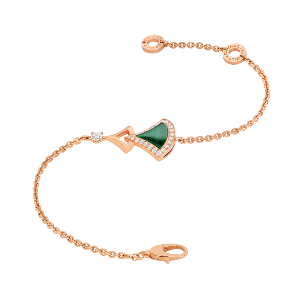 18K Divas' Dream Malachite Bracelet - 图片 2