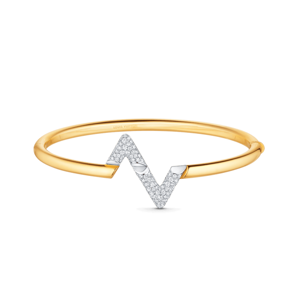 18K Louis Volt Upside Down Bracelet