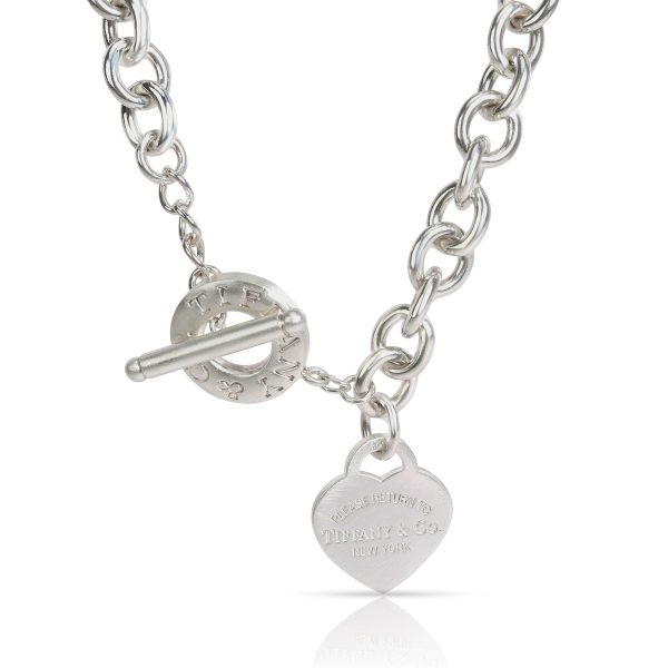 18K T Heart Tag Necklace - 图片 3