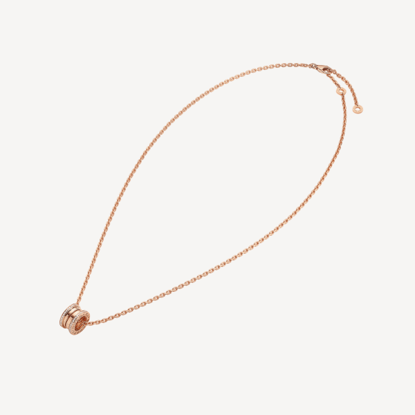 18K B.ZERO1 Pave Diamonds Necklace - Image 6