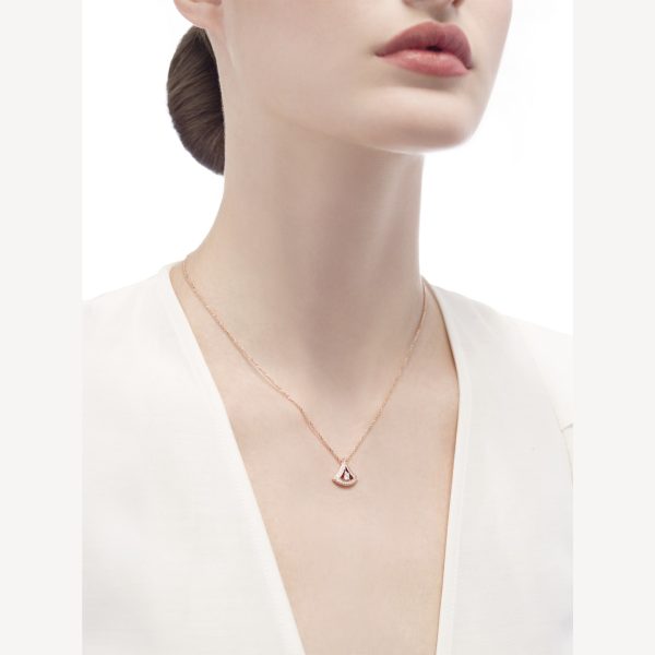 18K Divas' Dream Pavé Diamond Openwork Necklace - 图片 3