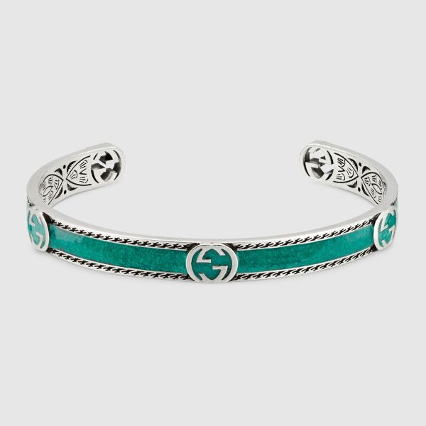Double G Interlocking G Bangle Bracelet