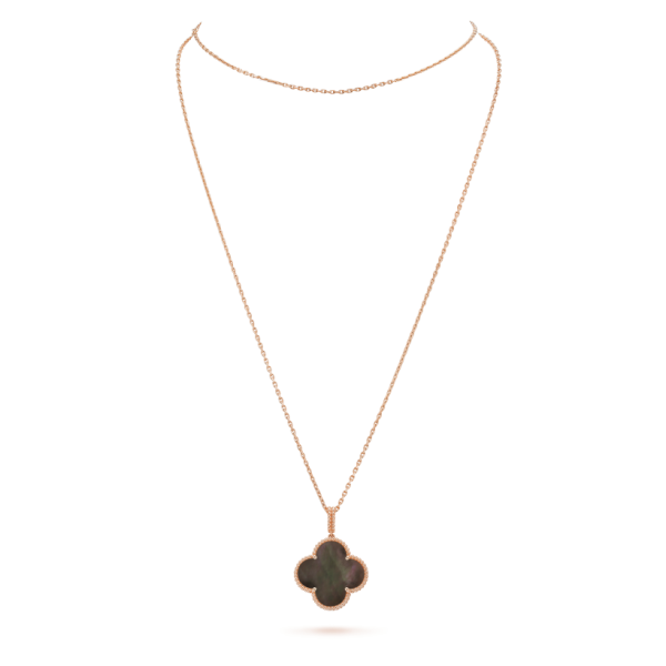 18K Magic Alhambra One Motif Pearl Necklace