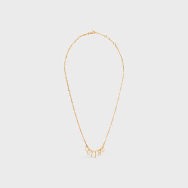 18K Triomphe Paris Strass Crystals Necklace - 图片 3