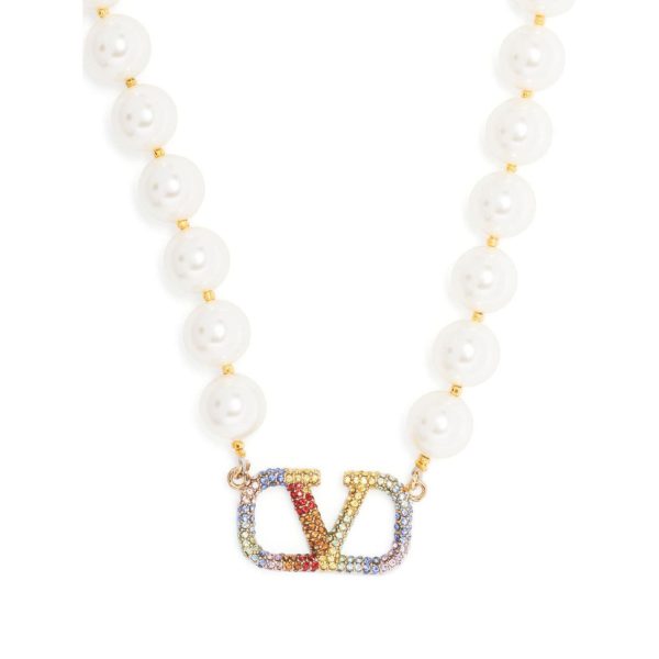 18K Garavani VLogo Signature Necklace - 图片 2
