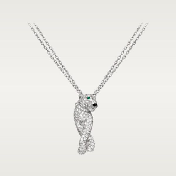 18K Panthère De Diamond Necklace - 图片 5