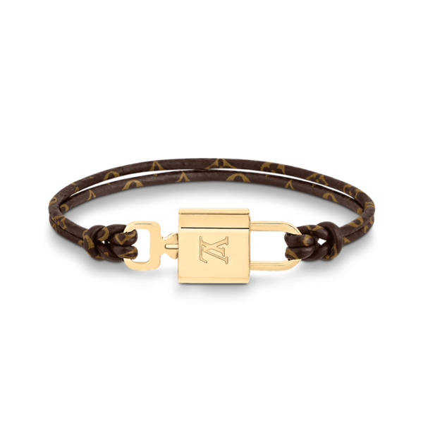 18K Louis Lock It Again Bracelet