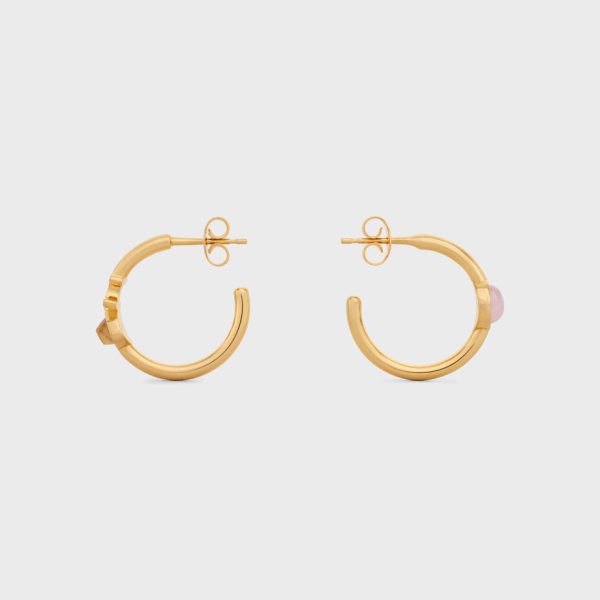 18K Triomphe Indie Hoops Earrings - Image 3