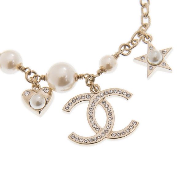 18K CC Pearls & Diamonds Bracelet - 图片 2