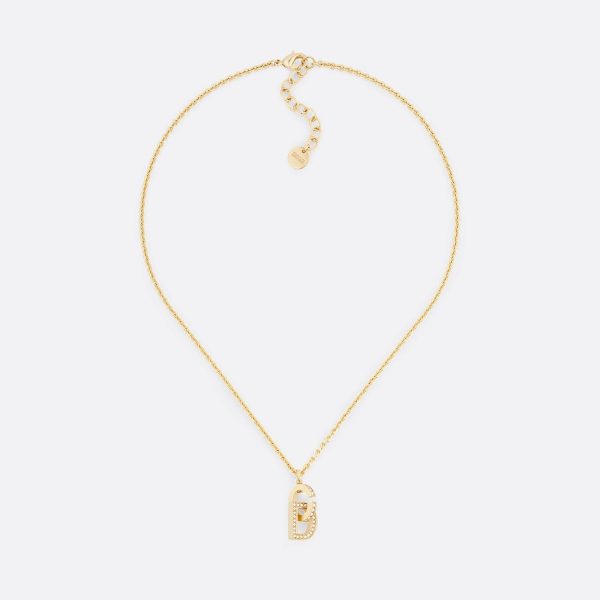 18K CD Lock Necklace