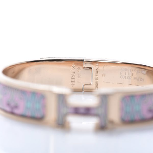 18K Clic H H Lift Pink Bracelet - 图片 3