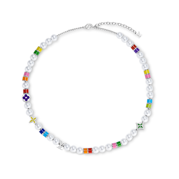 18K Louis MNG Pearls Party Necklace