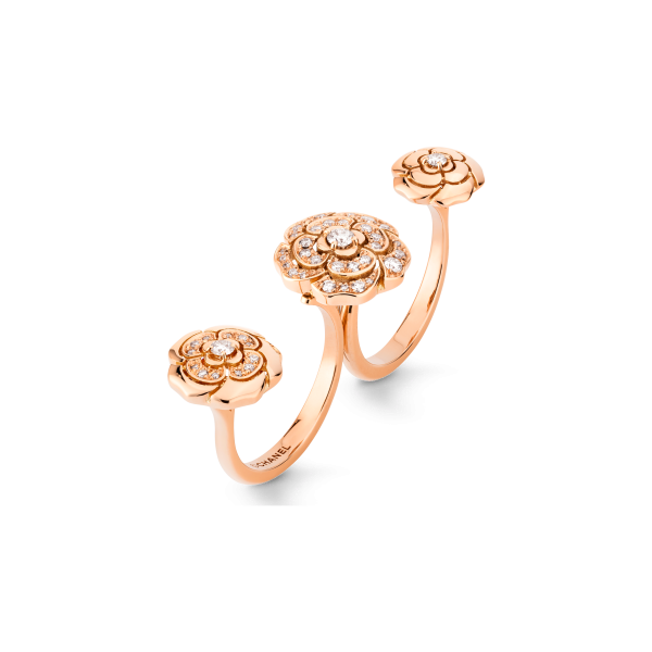 18K CC Extrait De Camélia Transformable Ring