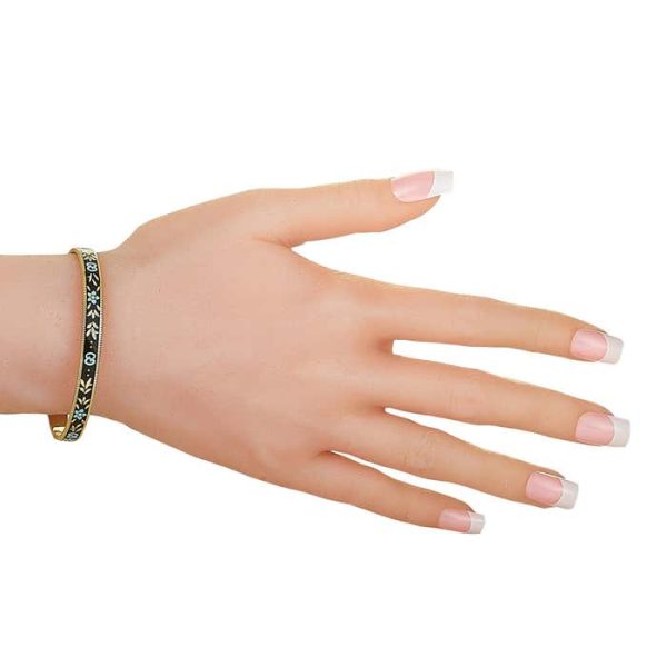 18K Double G Icon Blooms Bracelet - 图片 2