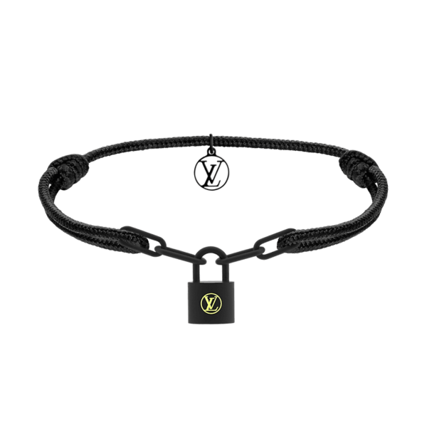 Louis Silver Lockit Titanium Bracelet