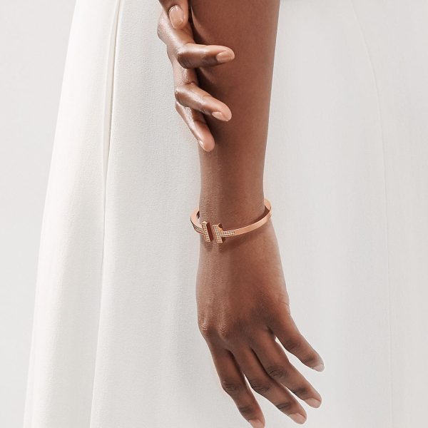 18K T Diamond Square Bracelet - 图片 3