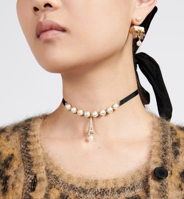 18K CD Plan De Paris Choker Necklace - 图片 3