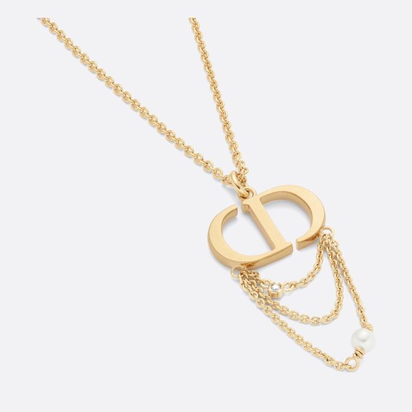 18K Petit CD Necklace - 图片 3