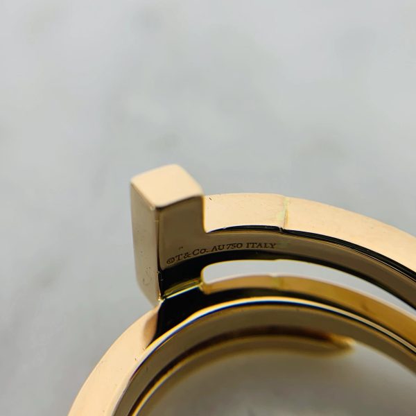 18K T Diamond Square Ring - 图片 11