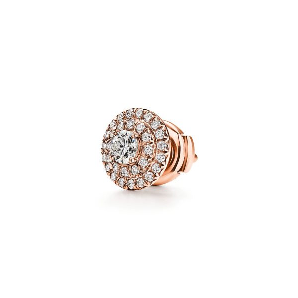 18K T Soleste Diamonds Rose Gold Earrings - 图片 3