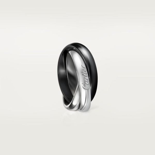 18K Trinity Classic Ceramics Ring - 图片 2