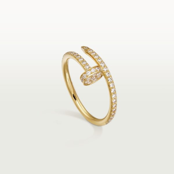 18K Juste Un Clou Diamond Ring - 图片 3