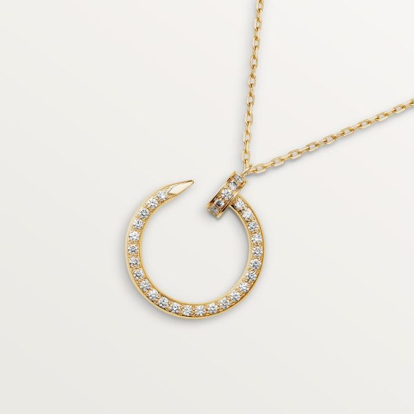 18K Juste Un Clou Diamonds Necklace - 图片 2