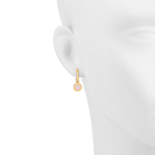 18K Louis Iconic Heart Earrings - 图片 3