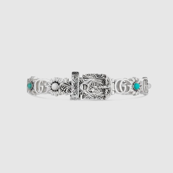 Double G Flowers Bracelet - Image 2